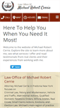 Mobile Screenshot of michaelcerrielaw.com